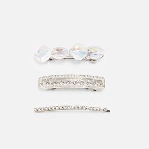 Zara pack of jewel hair clips